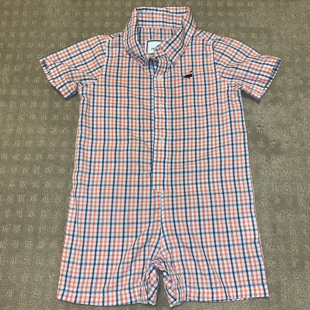 Properly tied Burton romper
